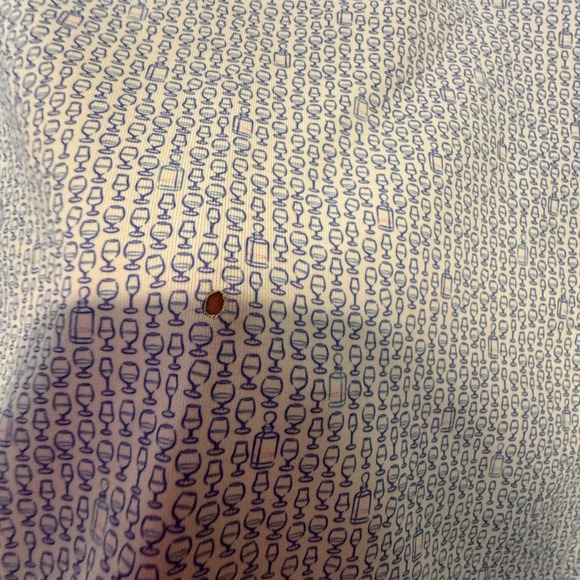 Peter Millar Light Blue Textured Polo Shirt - Picture 5 of 5